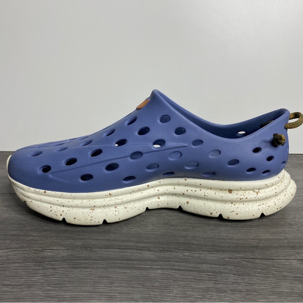 Kane Footwear Revive Recovery Shoes M 8 W 10 Blue White Cushion Slip On - Picture 7 of 11